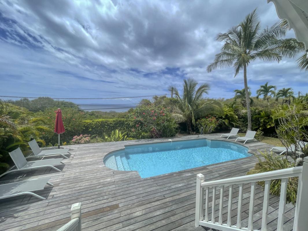 3.Location villa piscine vue mer Saint François  Guadeloupe_piscine
